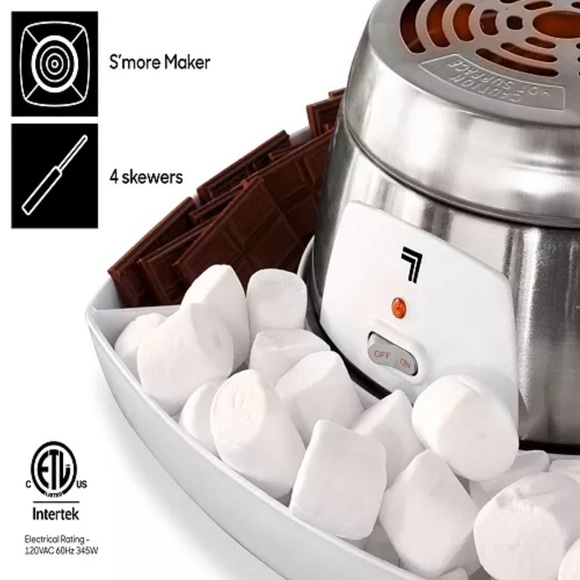 Sharper Image Electric Tabletop S'mores Maker, NEW - Picture 5 of 16